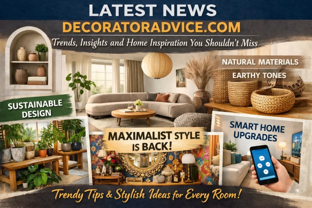 Latest News Decoratoradvice.com